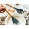 Kit Utensílios Silicone para Cozinha Premium 12 Peças - Preto - 8