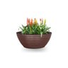 Vaso Bacia De Planta Flor Rosa Jasmim Lobelia Orquidea 30X12 - 1