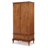 Roupeiro 2 Portas 1 Gaveta M560406 Imbuia Verniz - 1