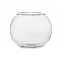 Vaso em Vidro Transparente Aquário Caçula 1,5l - 1