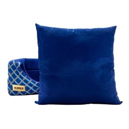 Cama Iglu E Toca Para Cachorro Luppet Luxo Azul Geométrico G - 5