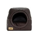 Ver imagem 1 de Cama Iglu e Toca para Cachorro Luppet Cinza Super Luxo - G