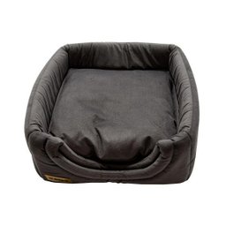 Cama Iglu E Toca Para Cachorro Luppet Cinza Super Luxo - G - 3