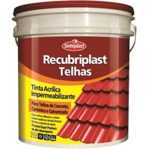 Tinta Acrílica Impermeabilizante Para Telhas 3,6Lt Champanhe