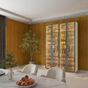 Ver imagem 7 de Cristaleira Bar 4 Portas Reflecta com Pés com LED com Espelho 100% MDF Prisma