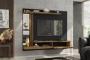 Ver imagem 1 de Painel Denver Preto Fosco/Cinamomo