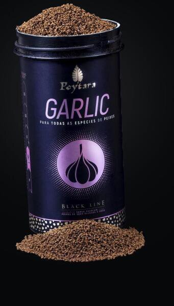 Ração Para Peixes Poytara Garlic 90G Black Line - 2