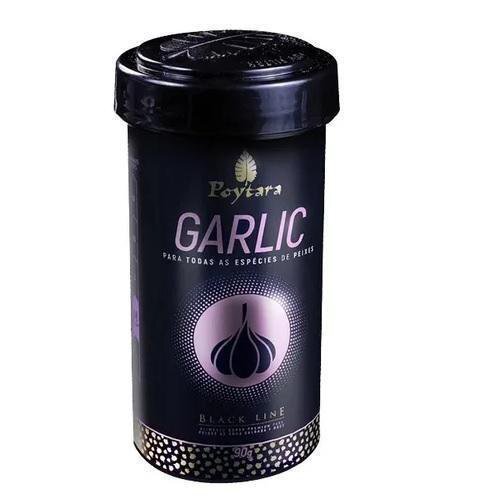 Ração Para Peixes Poytara Garlic 90G Black Line - 1