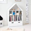 Ver imagem 1 de Casinha Organizadora Gael 100% Mdf Brinquedos Infantil