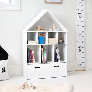 Casinha Organizadora Gael 100% Mdf Brinquedos Infantil