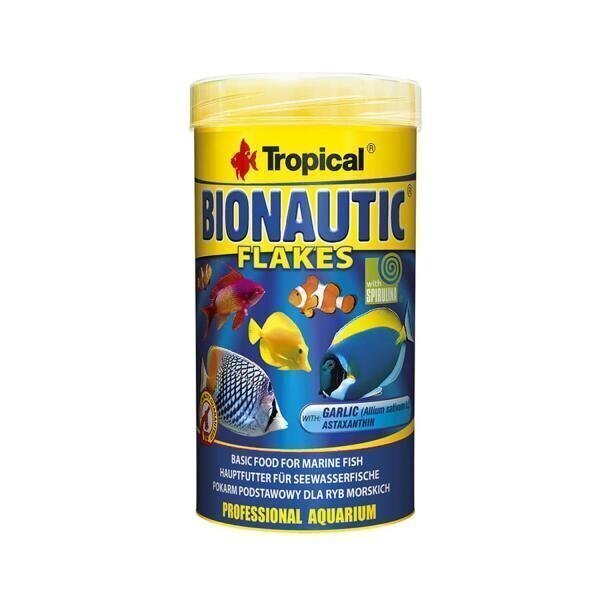 Ração Polivitamínica Tropical Bionautic Flakes - 20G - 1