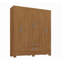 Guarda Roupa Roupeiro 6p. Abrir 2g Rodial Natal Cinamomo 50gr6223 - 1