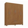 Guarda Roupa Roupeiro 6p. Abrir 2g Rodial Natal Cinamomo 50gr6223 - 1