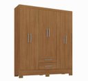 Ver imagem 1 de Guarda Roupa Roupeiro 6p. Abrir 2g Rodial Natal Cinamomo 50gr6223
