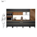 Ver imagem 7 de Cozinha Completa 6 Peças 100% Mdf Proença