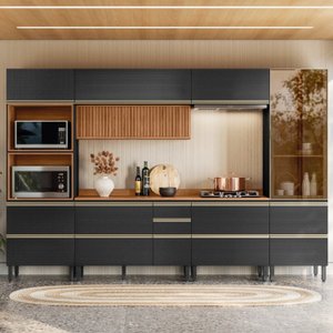 Cozinha Completa 6 Peças 100% Mdf Proença