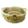 Cama Pet Redonda Com Alças Amarelo Mimosbybeth - 1