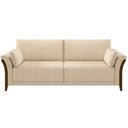 Ver mais imagens de Kit Sofá 03 Lugares Sala Estar 222cm com 02 Poltronas Stefan Pés Madeira M03 Linho Bege - Lyam
