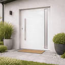Ver imagem 2 de Porta Pivotante Alumínio Branco Lambril C/visor Lateral Px 100cm Maxx