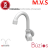Torneira Multiuso Modelo de Parede Bica Baixa Móvel Búzios Bitola 1/2'' e 3/4'' Cor Branco Durín - 2