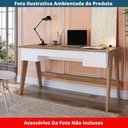 Ver imagem 3 de Escrivaninha 3 Gavetas Trend Artesano 150 Cm (largura) em Mdp Hanover e Off White