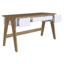 Ver imagem 2 de Escrivaninha 3 Gavetas Trend Artesano 150 Cm (largura) em Mdp Hanover e Off White