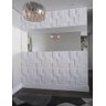 Kit 12M² Placas Decorativa Revestimento 3D para Quarto 50x50Cm - 8
