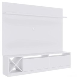 Rack com Painel para TV até 50 Polegadas 2 Portas Adega Vicenza - 4 Rack com Painel para TV até 50 Polegadas 2 Portas Adega Vicenza - 4