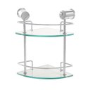 Ver imagem 1 de Porta Shampoo de Canto Florence Duplo 6mm Transparente