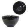 03un de Tigela / Cumbuca de Porcelana Bowl Preta 500ml - 1