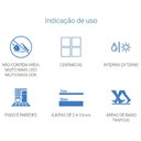 Ver imagem 2 de Rejunte Ceramfix Inovatte Tipo 2 para Porcelanato 5kg Marron 304503