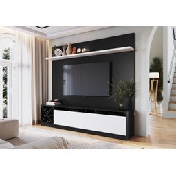 Rack com Painel para TV até 50 Polegadas 2 Portas Adega Vicenza  - 1