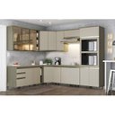 Ver imagem 4 de Cozinha Completa Connect 16 Peças (4 Armários + 5 Balcões + 1 Paneleiro + 6 Complementos) C16P02 Dun