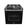 Fogão de Embutir 4 Bocas Preto com Mesa de Vidro e Timer Digital Dako Diplomata Grill Bivolt - 1