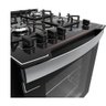 Fogão de Embutir 4 Bocas Preto com Mesa de Vidro e Timer Digital Dako Diplomata Grill Bivolt - 4