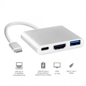Adaptador Usb Type-c para Hdmi Ref:hc-03