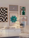 Ver imagem 1 de Kit 5 Quadros Decorativos Las Vegas Formula 1 Moderno