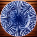 Ver imagem 3 de Kit Jogo Prato Raso Jantar 8peças 8 Pessoas Abstratta 28cm