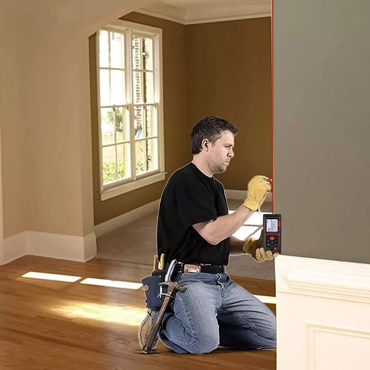 Trena Laser 40 Metros Alta Precisao Profissional Calcula Volume ...