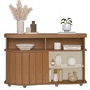 Ver imagem 5 de Buffet Porta de Correr 120 Cm 4736 Cinamomo Off White Arly