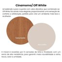 Ver imagem 7 de Buffet Porta de Correr 120 Cm 4736 Cinamomo Off White Arly