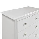 Ver mais imagens de Cômoda Para Quarto 3 Gavetas em MDF 80cm Louise