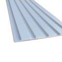 Ver imagem 2 de Painel Ripado Compacto 01: Unid. 274x25cm Larg. Talatto Painéis Branco Tx
