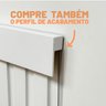 Painel Ripado Compacto 01: Unid. 274x25cm Larg. Talatto Painéis Branco Tx - 7