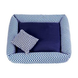 Cama Pet Simples Top Grande Criative Azul - 1