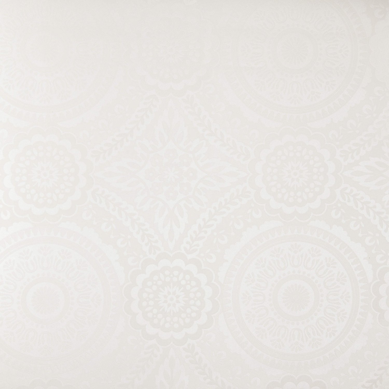 Papel de Parede Vinílico Glass Mosaic -  Book Vogue 53cm x 10m Rolo Estampa Texturizada Floral 604501 - 1