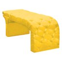 Ver imagem 6 de Maca Estofada Estética Cílios Regulável Spa Suede Ana Clara:amarelo