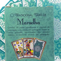 O Tradicional Taro de Marselha 78 Cartas Plastificado - 4