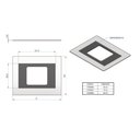 Ver imagem 2 de Vidro Reto para Coifa de Ilha 60 Cm