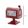 Caixa de Correio Natalina em Metal Vermelho North Pole - 26cm - 3